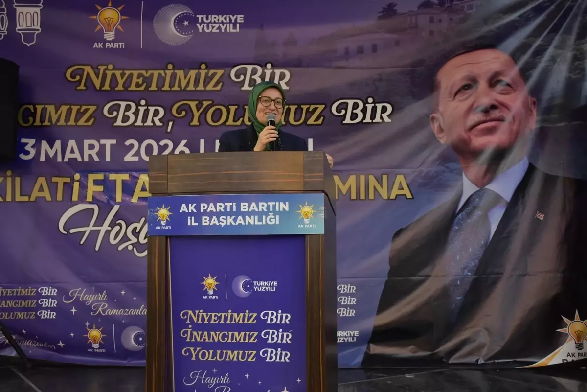 Belgin Uygur, Bartın'da İftar Sofrasında Birlik ve Dayanışma Mesajı Verdi