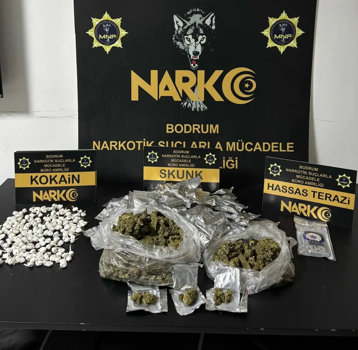 Bodrum’da Büyük Uyuşturucu Baskını: 3 Şüpheli Tutuklandı