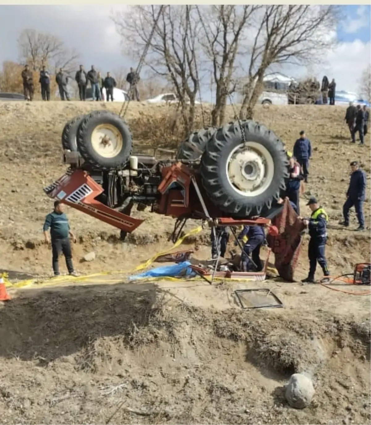 Aksaray’da 87 Yaşındaki Çiftçi Traktör Kazasında Hayatını Kaybetti
