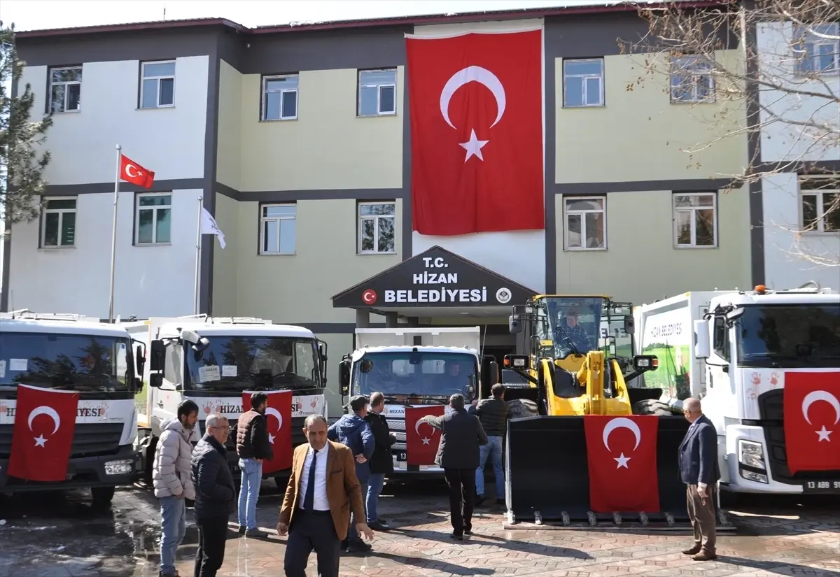 Hizan Belediyesi Yeni Araç Filosu ile Hizmet Kapasitesini Artırıyor