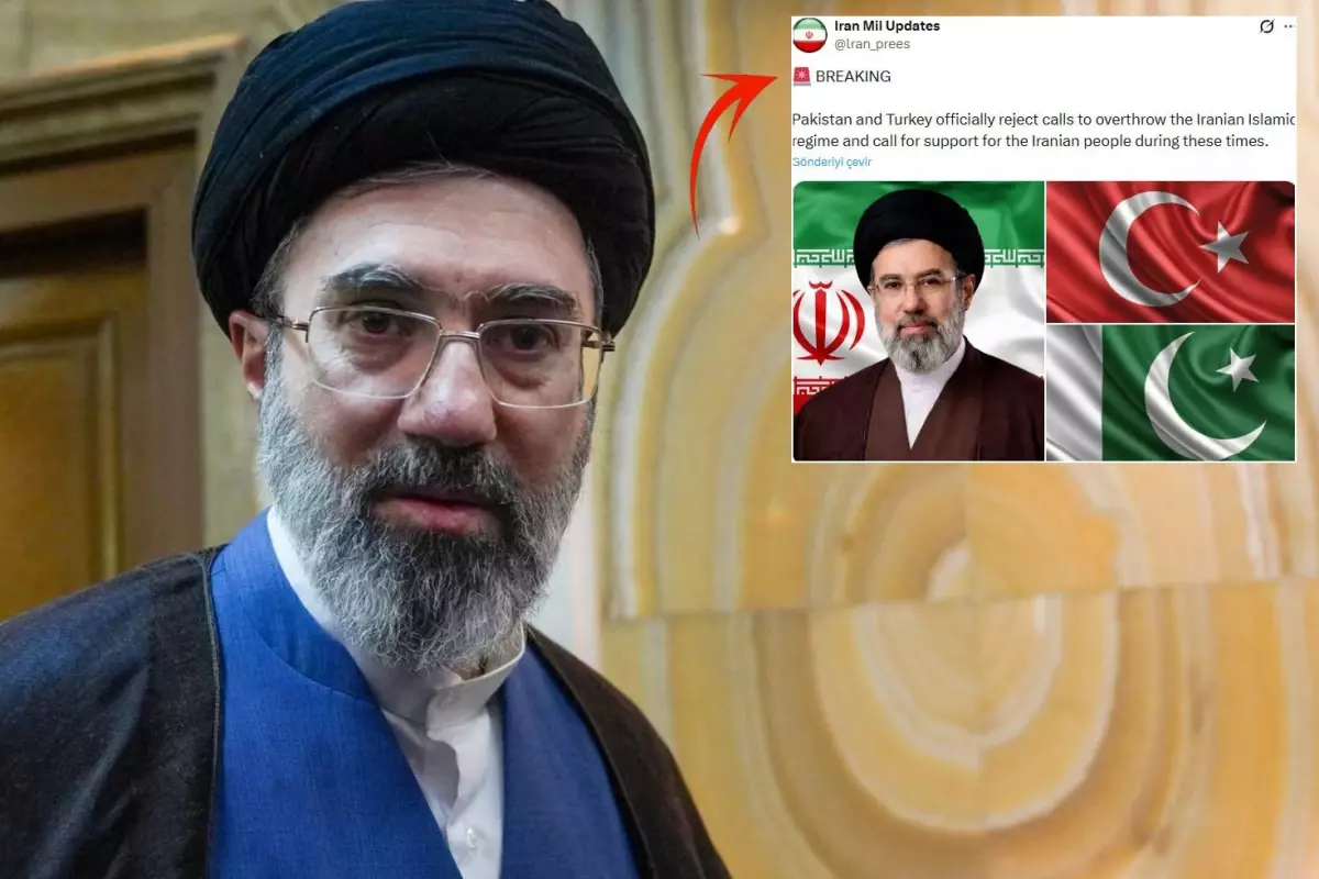 İran Medyasında Türkiye ve Pakistan Bayraklarıyla Paylaşılan Görselde Çifte Red