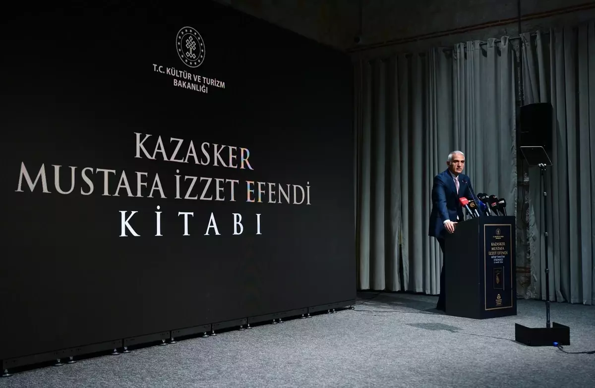 Kültür Bakanlığı'ndan Kazasker Mustafa İzzet Efendi'yi Anlatan Yeni Eser