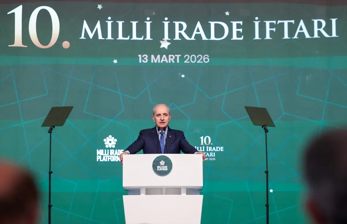 TBMM Başkanı Kurtulmuş'tan 10. Milli İrade İftar'ında Milli Birlik Mesajı