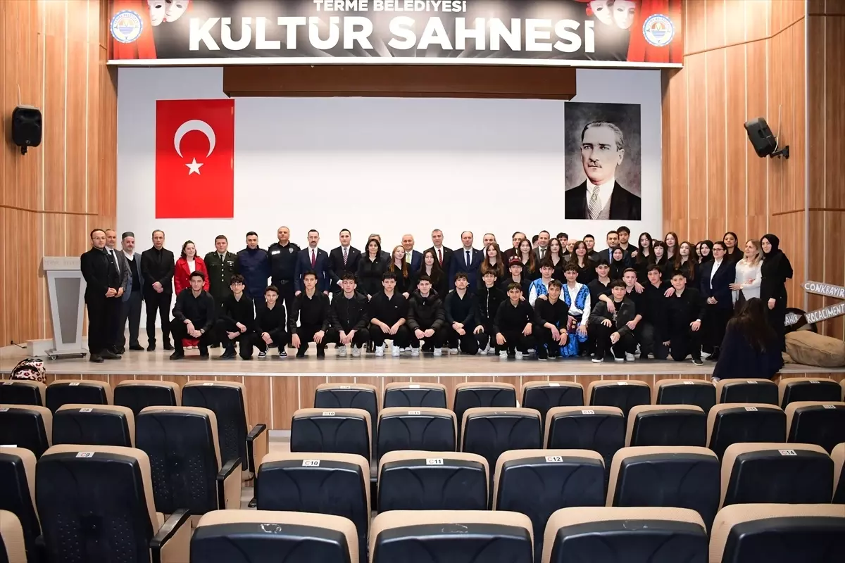 Terme'de 18 Mart Şehitler Anma ve Çanakkale Zaferi 111. Yıl Dönümü Coşkuyla Kutlandı