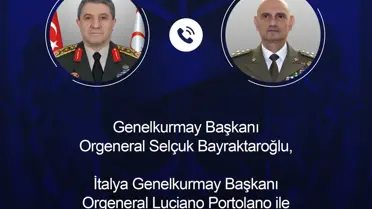 Genelkurmay Başkanları görüşme anı