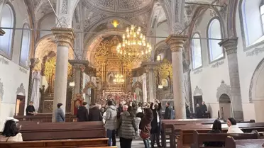 Kayseri’de Surp Krikor Lusavoriç Kilisesi’nde Ermeni Ayini Gerçekleştirildi