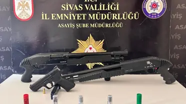 Olay yerinde kullanılan pompalı tüfek