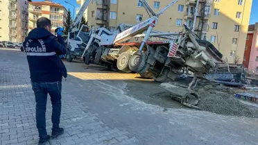 Kazadan etkilenen işçi