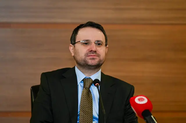 Bakan Gürlek'in basın mensuplarıyla görüşmesi