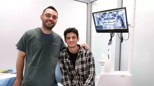 Yusuf’un tedavi sonrası gülümsemesi