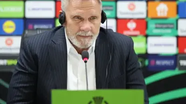 Maçın kritik anlarından bir kare