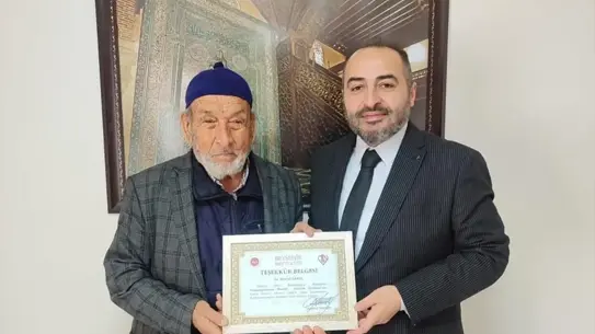 Yarışma sahasından bir anlık görüntü