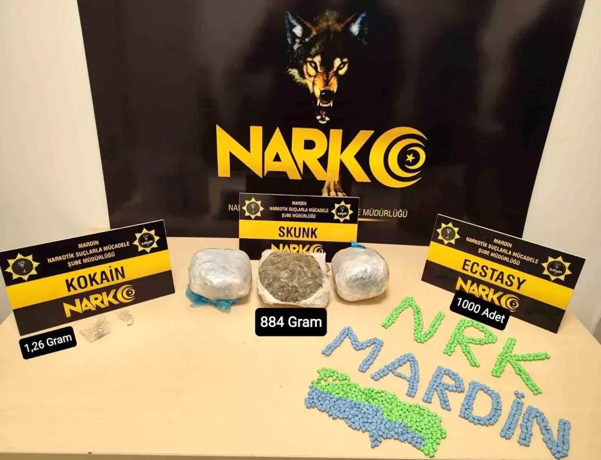 Mardin Artuklu’da Dev Uyuşturucu Operasyonu: 4 Şüpheli Gözaltında