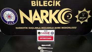 Operasyonda ele geçirilen metamfetamin
