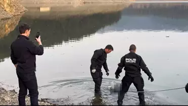 Baraj çevresindeki arama çalışması