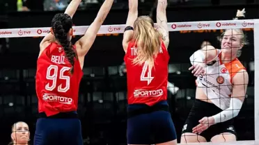 Maç anından bir kare