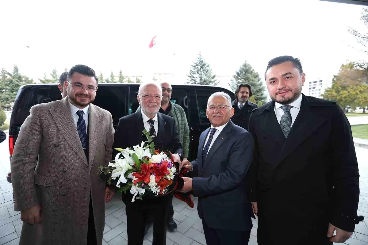 Elitaş ve Büyükkılıç'tan Kayseri'de İş Birliği Görüşmesi