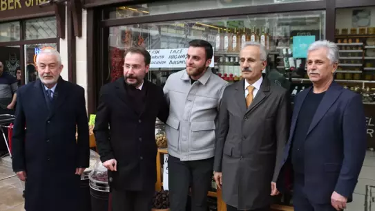 Uraloğlu’nun proje açılışından bir fotoğraf