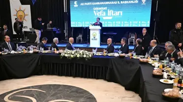 Bakan Yumaklı’nın Vefa İftarı konuşması