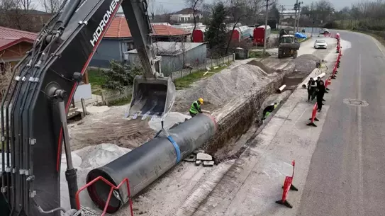 Düzce su altyapı projesi inşaatı