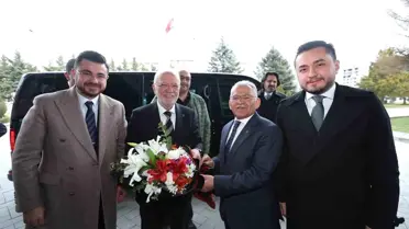 Elitaş ve Büyükkılıç toplantı anı