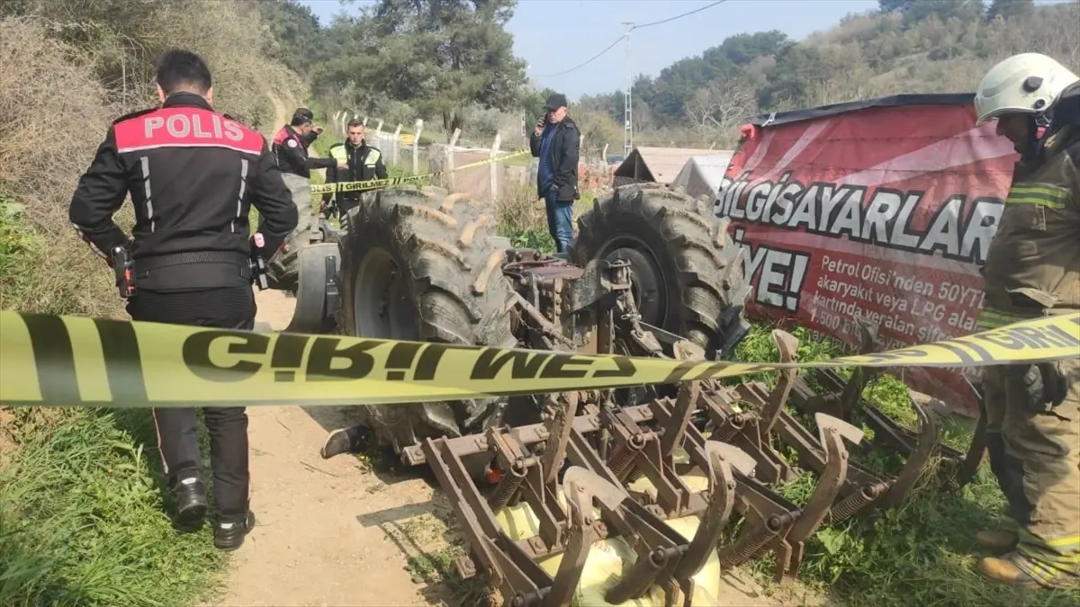 Gemlik’te Traktör Kazası: 65 Yaşındaki Çiftçi Hayatını Kaybetti