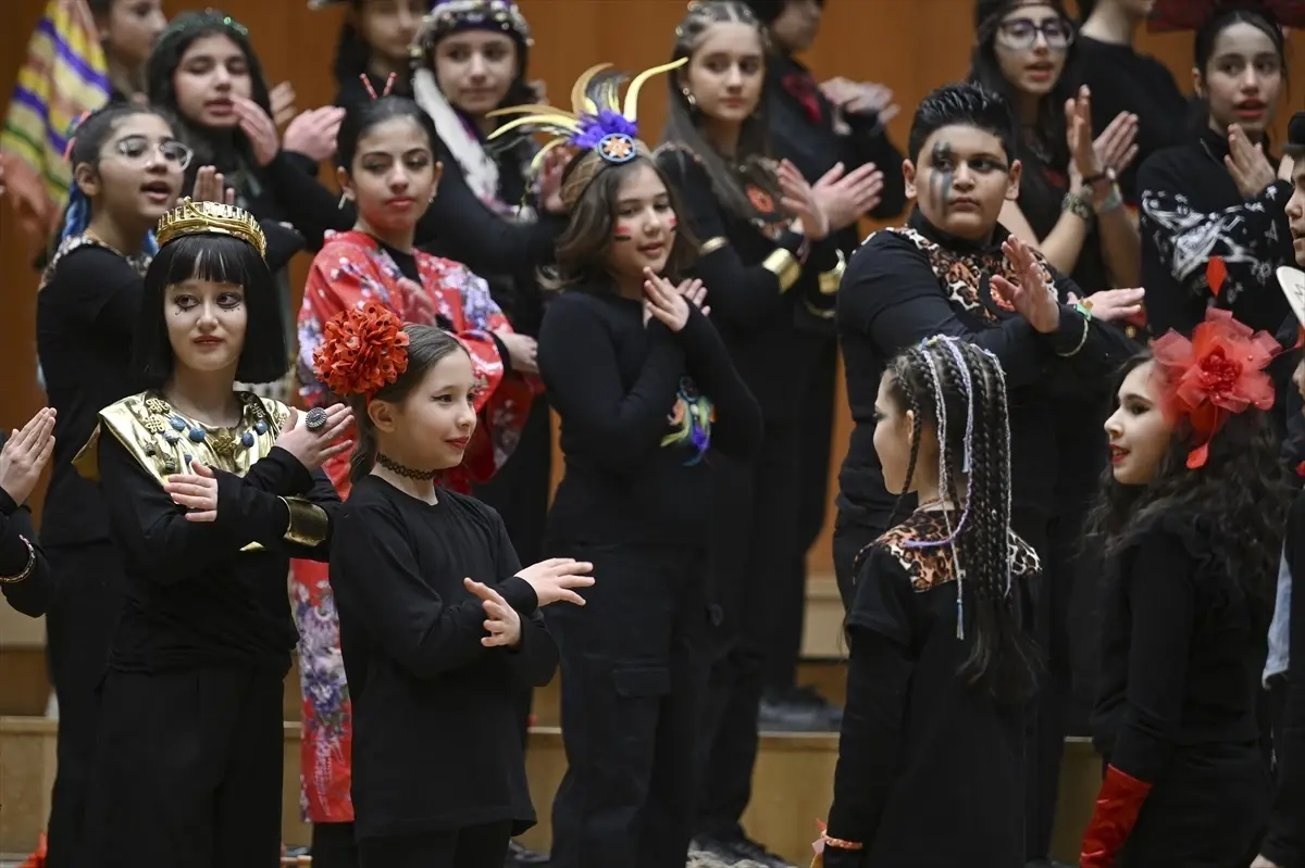 Devlet Çoksesli Çocuk Korosu, 'Sesin Atlası' Projesiyle Kültürlerarası Şarkı Yolculuğuna Çıktı