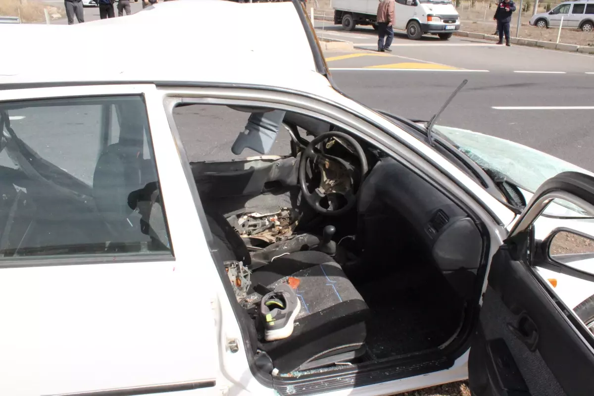 Aksaray’da Kavşakta Şok Çarpışma: 1 Ölü, 1 Yaralı
