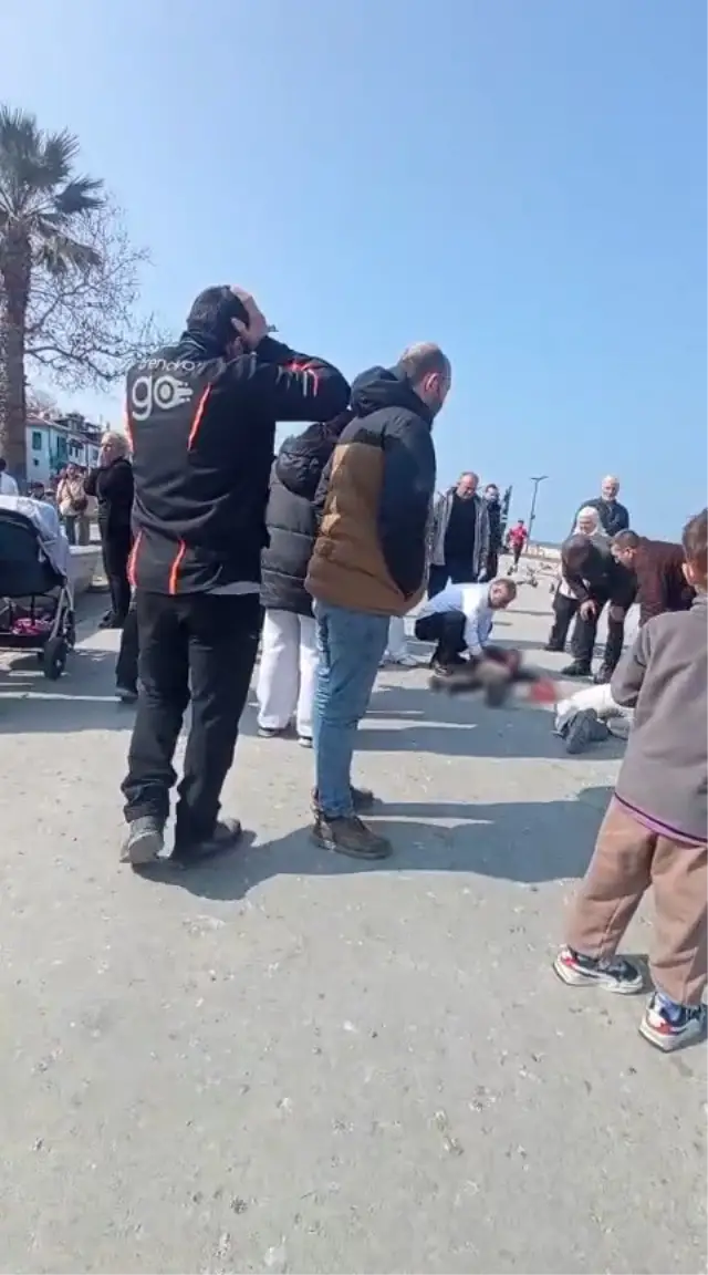 Olay yerinde polis ekipleri