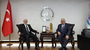 Elitaş ve Büyükkılıç toplantı anı