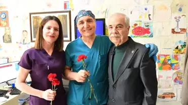 Maç anından bir fotoğraf