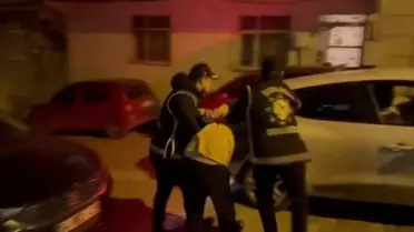 Olay yerinde bulunan güvenlik kamerası görüntüsü