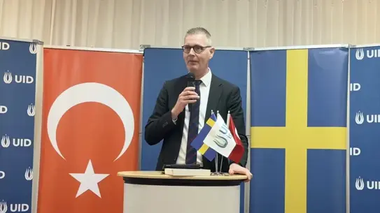 İftar programı sırasında çekilmiş fotoğraf