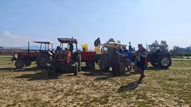 Gübreleme işlemi sırasında çekilen fotoğraf