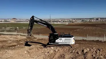 Dikilen fidanların görüntüsü