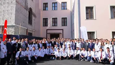 Etkinlikte konuşan Sağlık Bakanı Memişoğlu