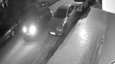 Saldırı anındaki güvenlik kamerası kaydı