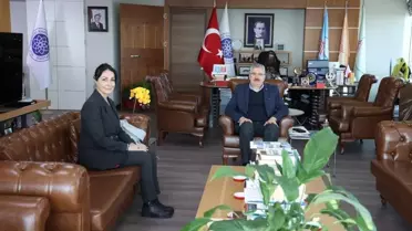 Ortaokul ziyareti sırasında çekilen fotoğraf