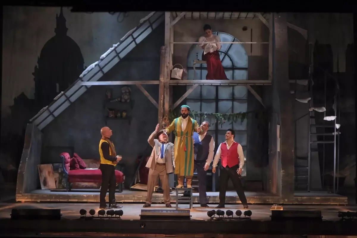 Mersin Devlet Opera ve Balesi'nden La Boheme Gösterisi Büyük İlgi Topladı