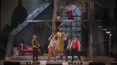 La Boheme performansından bir kare