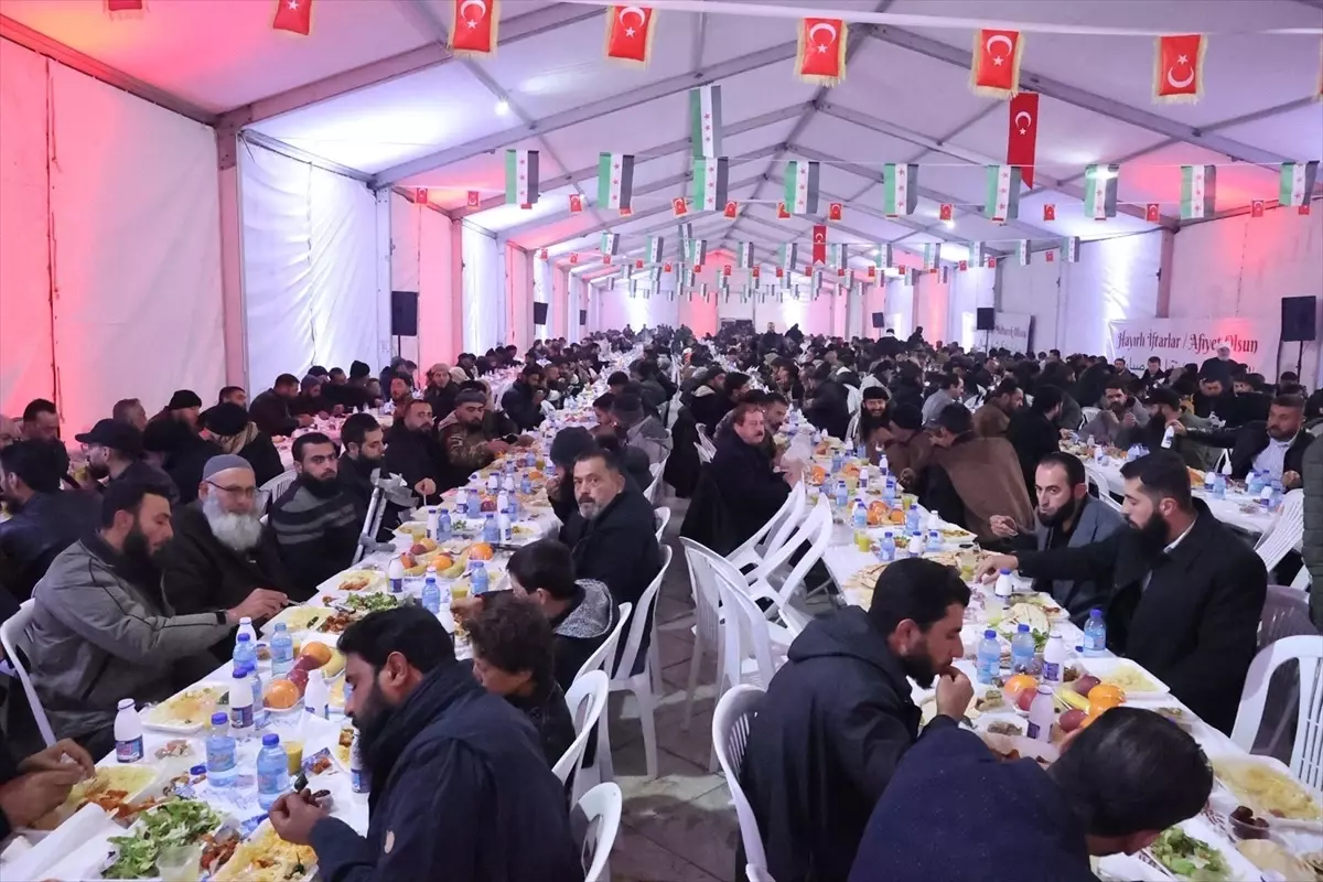 Halep'te Kardeşlik İftarı: Zafer Sırakaya'dan Birlik Sesi