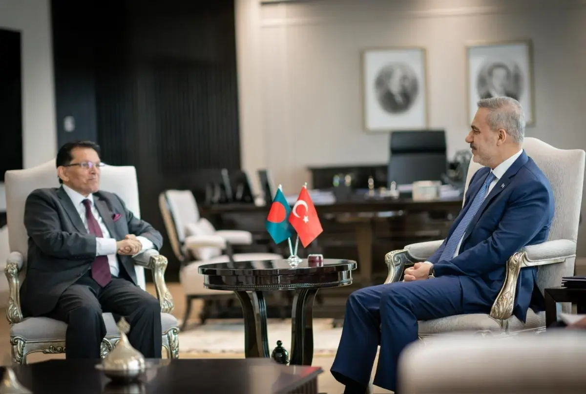 Ankara’da Dışişleri Bakanı Fidan ve Bangladeş Dışişleri Bakanı Rahman Görüştü