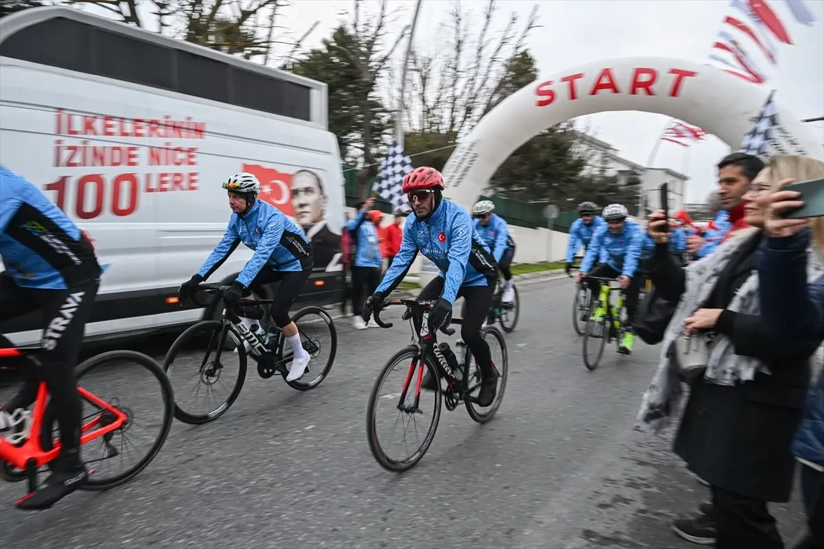 Çanakkale Şehitleri Anısına Bisiklet Turu Şehri Doldurdu