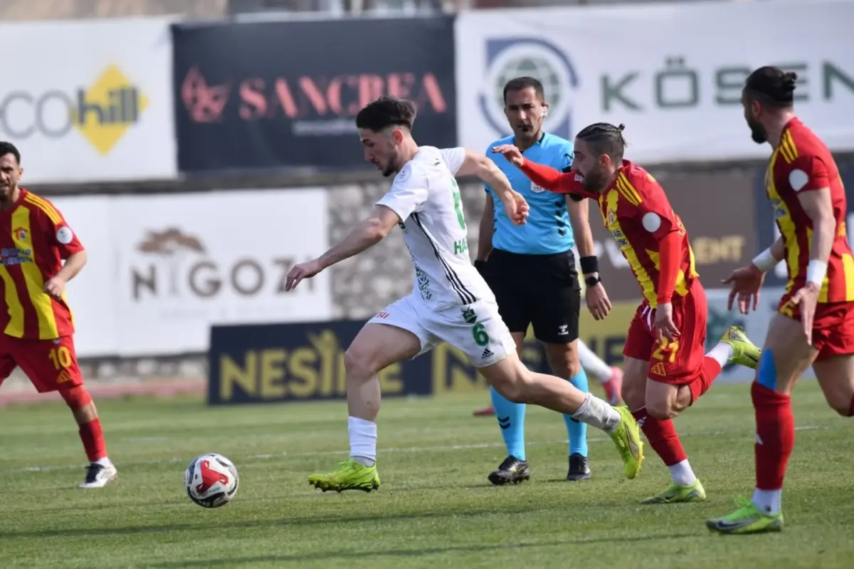 İnegöl Kafkasspor, Çorlüspor 1947'yi 3-2'lik Maçta Geçti