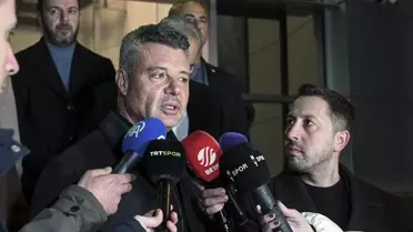 Teknik direktör Tedesco'nun takımla antrenman görüntüsü