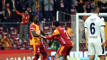 Galatasaray'ın gol sevinci