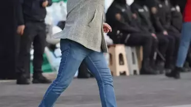 Muğlaspor'un maç öncesi antrenman sahası