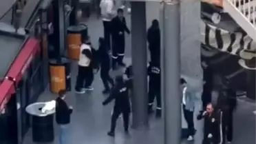 Nilüfer AVM'sinde Güvenlik Ekipleri Kavgayı Hızlıca Sonlandırdı