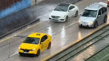 Yağış sonrası su birikintileri