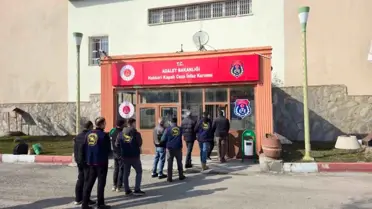 Jandarma operasyonu sırasında çekilmiş görüntü